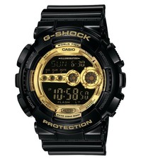 OROLOGIO CASIO G-SHOCK GD100GB-1 CS NERO ORO RESISTENTE AGLI URTI DIGITALE NUOVO