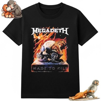 Megadeth Canada 2026 Tour Merch Made To Kill Shirt | eBay