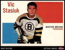 1960 Topps #66 Vic Stasiuk Bruins 7 - NM