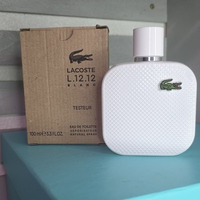 Lacoste L.12.12 Blanc Eau de Toilette Spray 100 ml 3.3 fl oz Tester