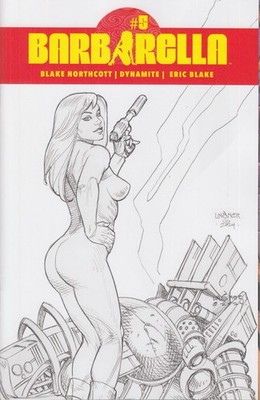 Barbarella Nr 5 Neuware Dynamite 2025 new 1:10 Variant Cover G
