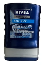 Nivea Men Cool Kick ARCTIC FREEZE Aftershave Gel Moisturizer 3.3 Oz