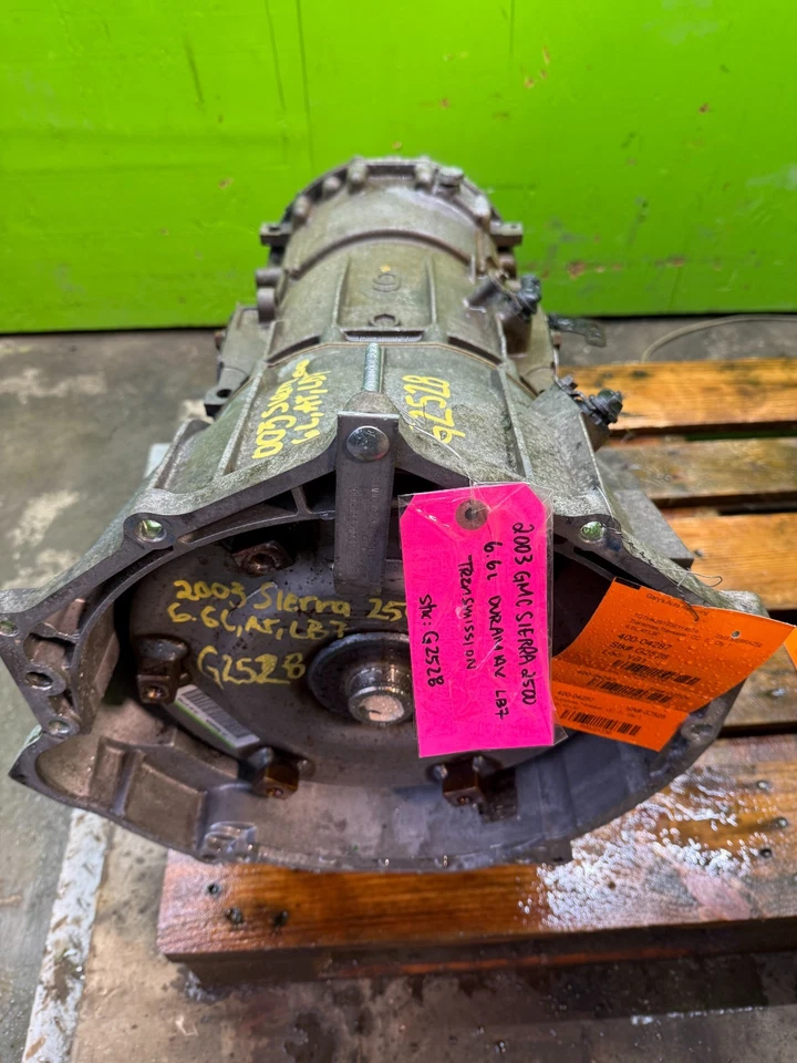 03 CHEVROLET GMC SIERRA SILVERADO 3500HD ALLISON 5SP AUTO TRANSMISSION LB7 4wd - Image 3 of 4