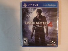 Uncharted 4 A Thief's End for the Sony PlayStation 4 - BRAND NEW - SEALED