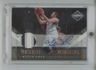 KEVIN LOVE 2010-11 Limited #29 Material Monikers Auto Patch PRIME SP /25 Twolves