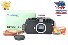  ALMOST UNUSED in Box Voigtlander Bessa R2 Rangefinder 35mm Film Camera JAPAN