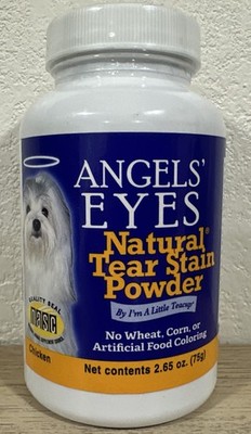 ANGELS' EYES Natural Tear Stain Prevention Chicken Powder for Dogs - All Breeds