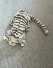 Jelly Cat Small Sasha Snow Tiger Retired With Dust Bag