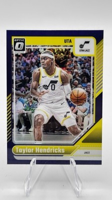 2024-25 Panini Donruss Optic - Taylor Hendricks #203 Purple Prizm