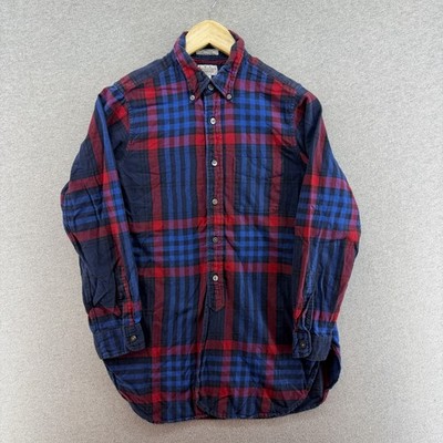 VTG Engineered Garments Shirt Mens Size 2 (Small) Single Needle Flannel Plaid