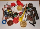 Vintage 70'S 80'S Geobra Playmobil Accessories LOT