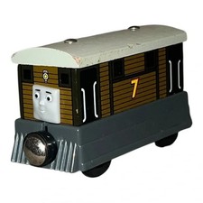 Toby Tram Engine Thomas the Train Wooden Railway Friends 1996 Learning Curve