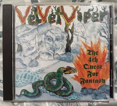 CD Velvet Viper   The 4th Quest For Fantasy (1992), erste Auflage, VG++