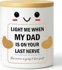 Gifts for Mom from Daughter Son Funny Christmas Stress Relief Candle for New Bon