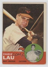 1963 Topps Charley Lau #41 6o2