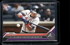 Nicky Lopez - 2023 MLB Topps Now #694 Purple 03/25 Parallel Atlanta Braves