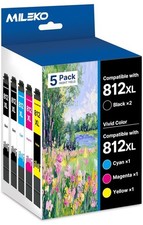 Epson 812XL 812 XL Black Color Cyan Magenta Yellow Ink Cartridges 01/2027  READ