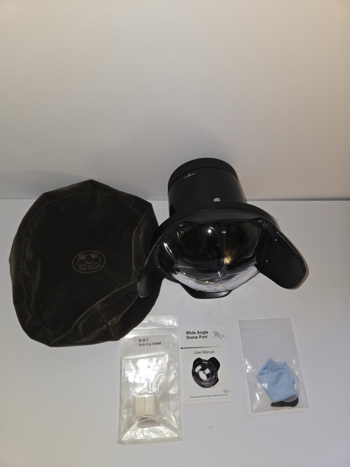 Seafrogs WA-005-A 6" Wide Angle Dry Water Dome Port Fisheye Lens For Sony Canon!