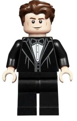 1x LEGO  Harry Potter  Cedric Diggory Anzug Figur Minifigur Uhrenturm hp188 New