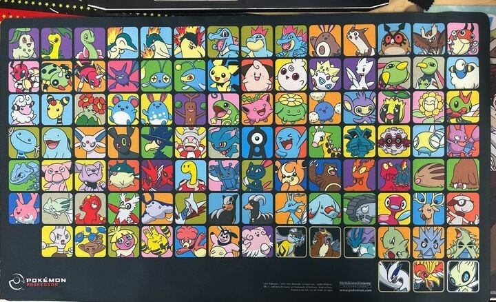 professor program gen3 プレイマット Play! Pokemon Professor Program Johto Playmat - Black - Gen 2
