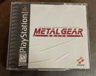 1999 PlayStation 1 Metal Gear Solid. Tested Working No Manual. Cracked Case