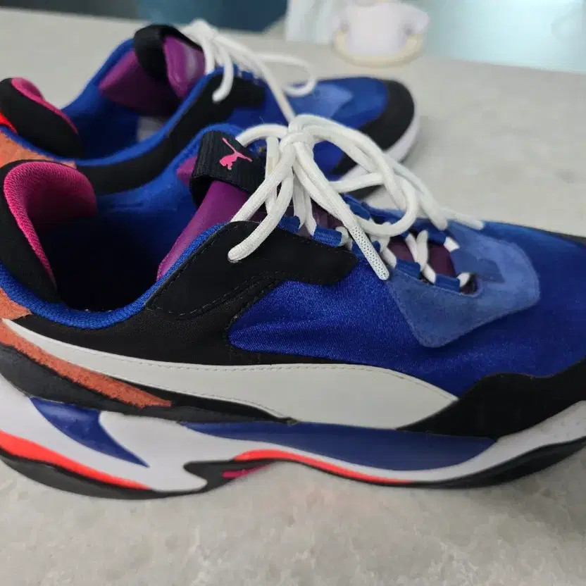 Puma Thunder 4 Blue Sneakers, Size 270mm, Gently Used thumbnail 7