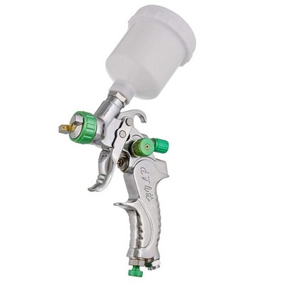 Automotive Paint Gun Auto Car HVLP Mini Spray Gun - 1.0 mm Fluid Tip Gravity ...