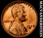 1938-S Lincoln Wheat Cent - Red Choice Gem Brilliant Unc  Lustrous  #J9861