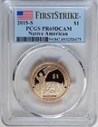 2015-S Native American Dollar Proof — photo from another recent sale
