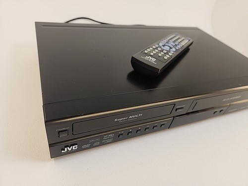 JVC DR-MV80 DVD VCR Combo Player Recorder | HDMI | With Remote | Tested Working - Picture 2 of 15