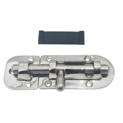 Marine 316 Stainless Steel Heavy Duty 4-3/8 Inch Locker Latch Slide Barrel Bo...