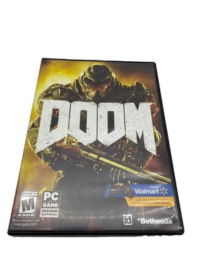 Doom PC Game 2016 Bethesda DVD-ROM Mature 17+