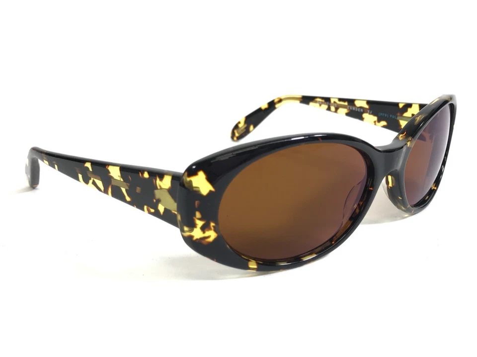 Salt. Sunglasses CAMDEN YJ Brown Tortoise Oval Frames w/ Brown Lenses 56-17-135 - Image 4 of 4