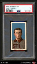 1909 T206 Rube Waddell Portrait Browns HOF VARIATION PSA 3 - VG