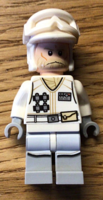 LEGO Star Wars - Minifigure - Hoth Rebel Trooper White Uniform - sw0765
