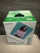 NEW IN BOX Fujifilm Instax Square Instant Film - 2 x 10 packs - 20 Exposures