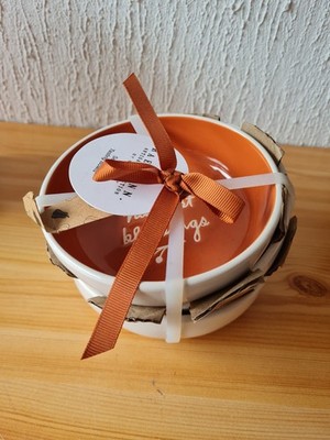 Rae Dunn - Herbst  - Harvest Blessings - 3 Schalen Set    - NEU