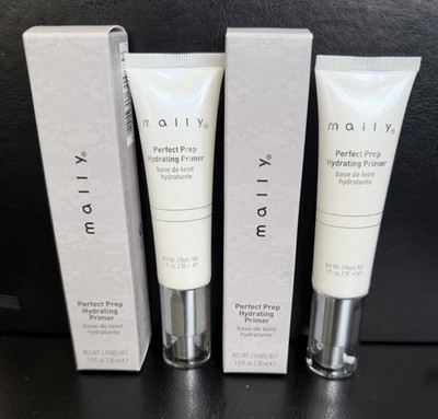 Lot For 2 Mally Perfect Prep Hydrating Face Primer 2 X 1.0oz 2 PCs. NIB