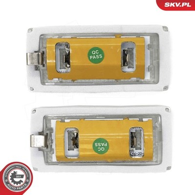 Für ESEN SKV 72SKV504 LED license plate lighting BMW 3, 51137113590, set