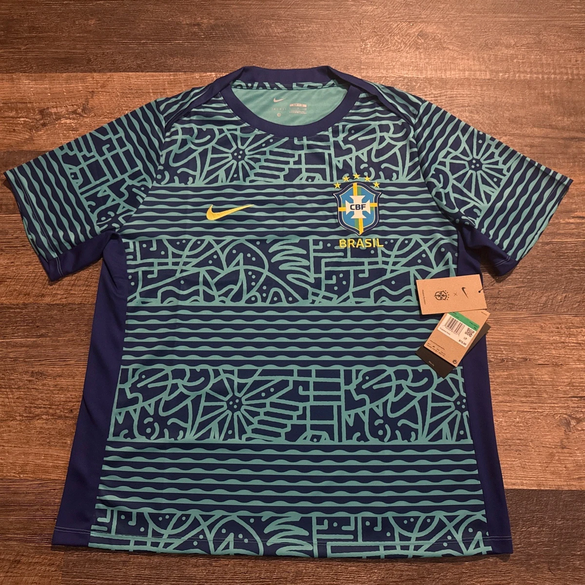 Preços baixos em Brasil Azul Equipe Nacional de Roupas e Souvenirs