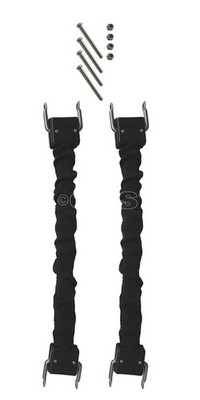 UWFUN24: OMS Spring Straps, Springstraps, Edelstahl Flossenband Paar M-XXL
