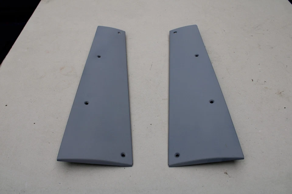 1960 - 1963 Ford Falcon Ranchero B Pillar Interior Metal Trim Panels R + L Foto 2 de 4