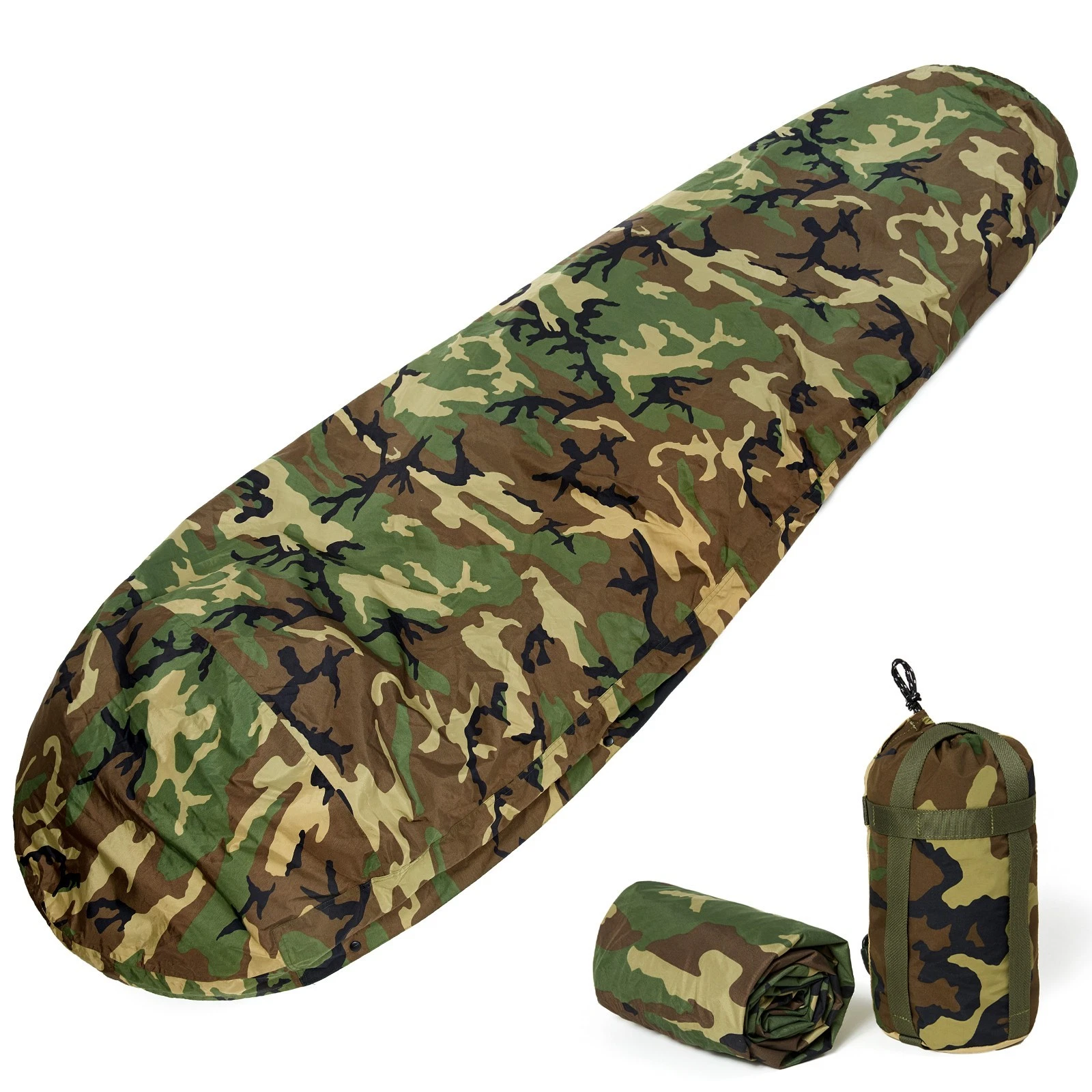 MT Bivy Cover Sack - Waterproof Military Sleeping Bag Cover for Camping & Hiking