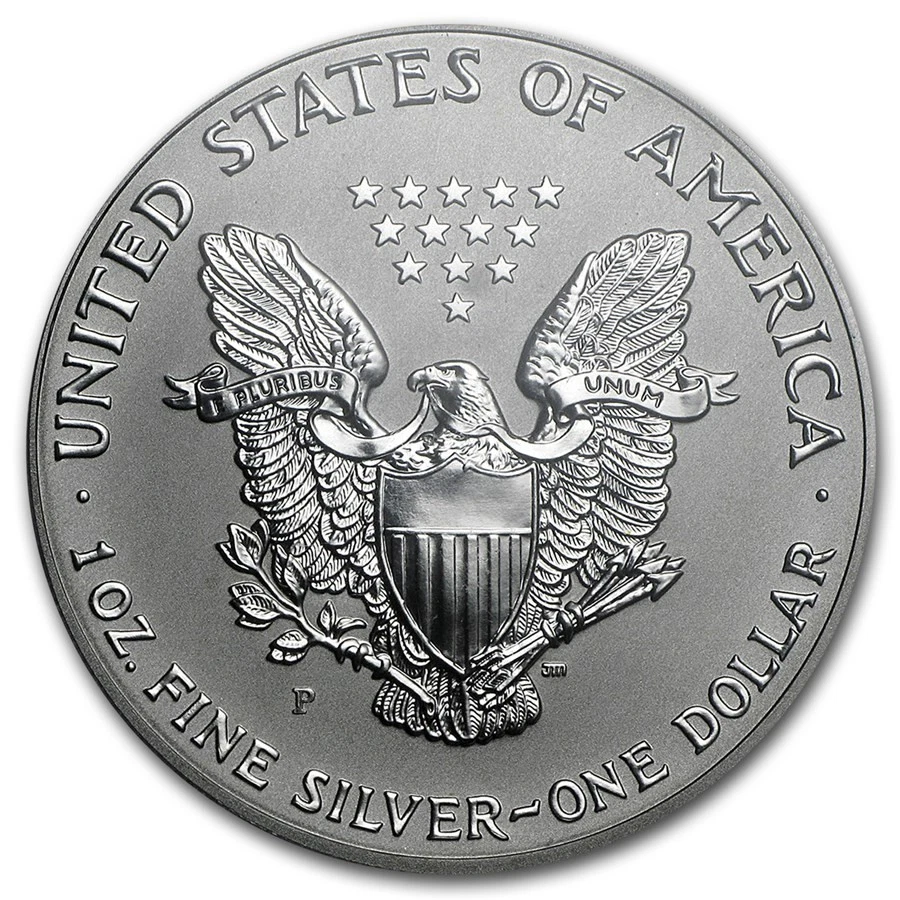 2006-P PCGS PR70 20th Reverse Proof American Silver Eagle from 20th Eagle Set - Image 3 of 3