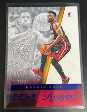 2014-15 Panini Prestige - Bonus Shots Blue Premium #69 Norris Cole /99 Heat !