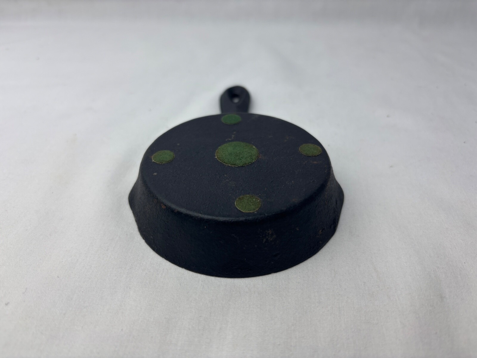 VTG THIS IS Eckerd's Miniature Cast Iron Skillet Ashtray Drug Store Advertising