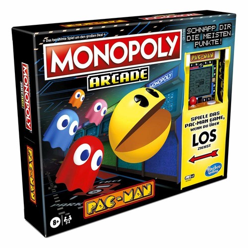 Hasbro - Pac - Man Arcade Board Game Monopoly - German Version - New/Boxed - Picture 2 of 4