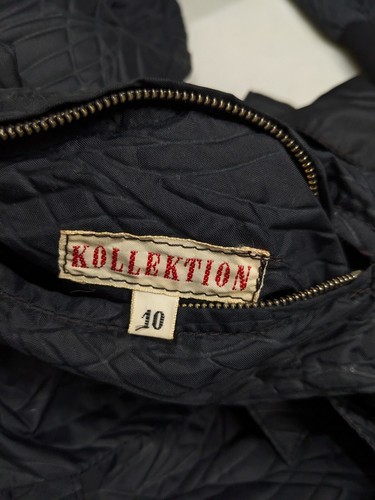 BOGNER Kollektion Womens 10 Windbreaker Hooded Jacket Black #1010 - Picture 5 of 11