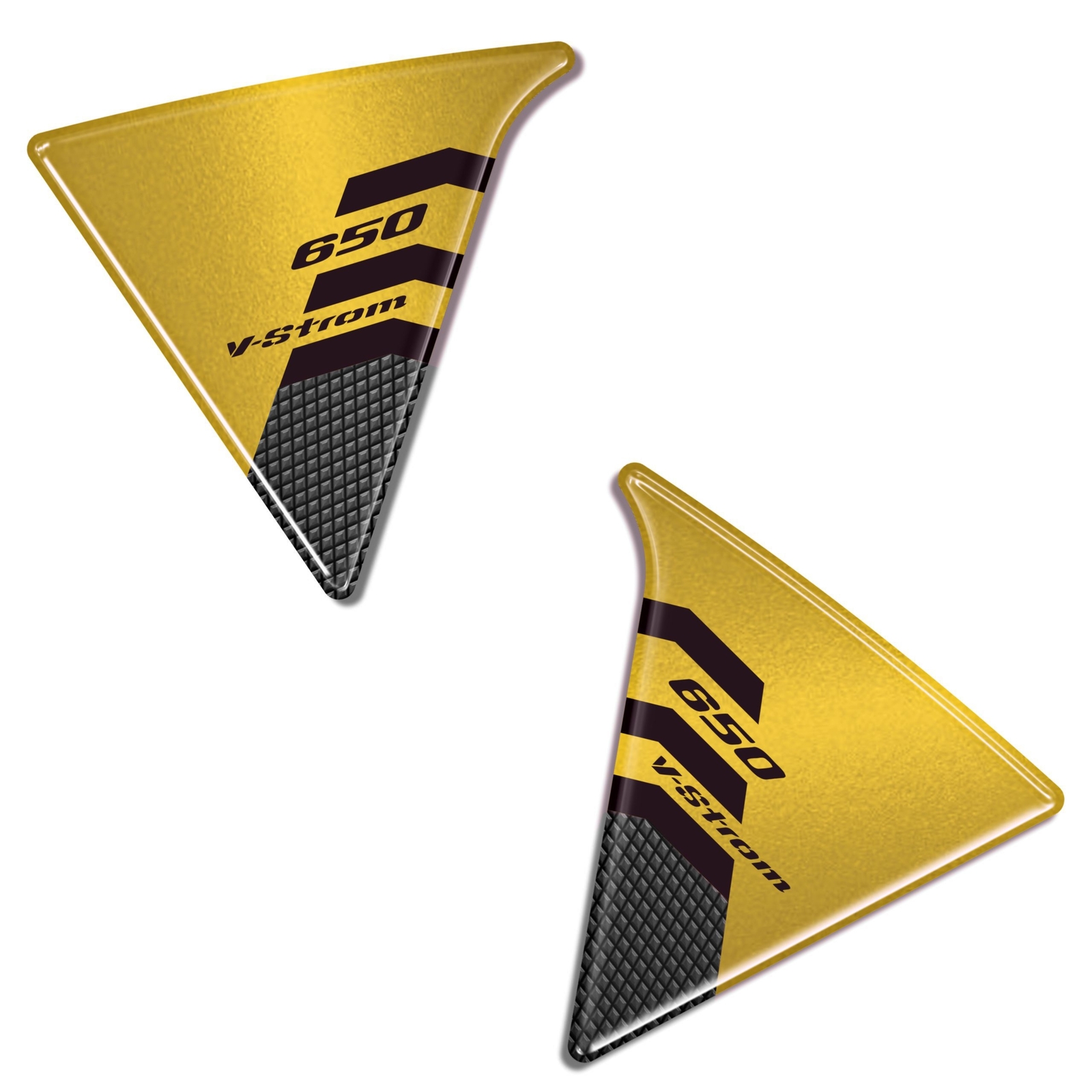 3D Tankpad Aus Kunstharz Für Suzuki V-Strom 800DE - Gelb, Kratzschutz