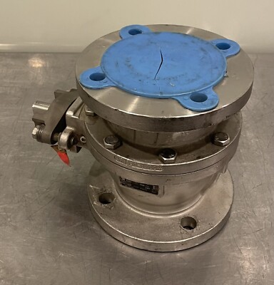 Flowserve 9566RT150 CF8M Body 316 Trim RTFE Seat 3  R4 Ball Valve Flanged NEW!